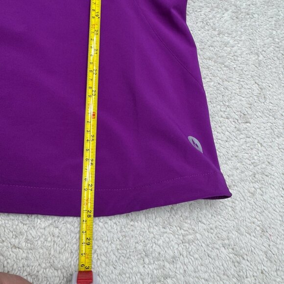 Marmot Women's Lightweight 1/4 Zip Shirt Purple Activewear, Size L - Picture 9 of 10